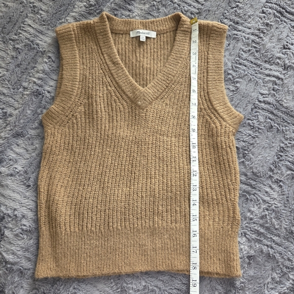 Madewell Women's V Neck Sweater Vest XXS - Picture 5 of 7